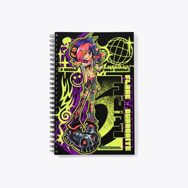 FLARE GAL : NOTEBOOK